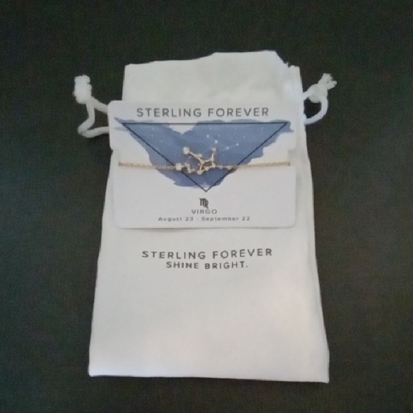 Gold Virgo Constellation Bracelet - Picture 1 of 4